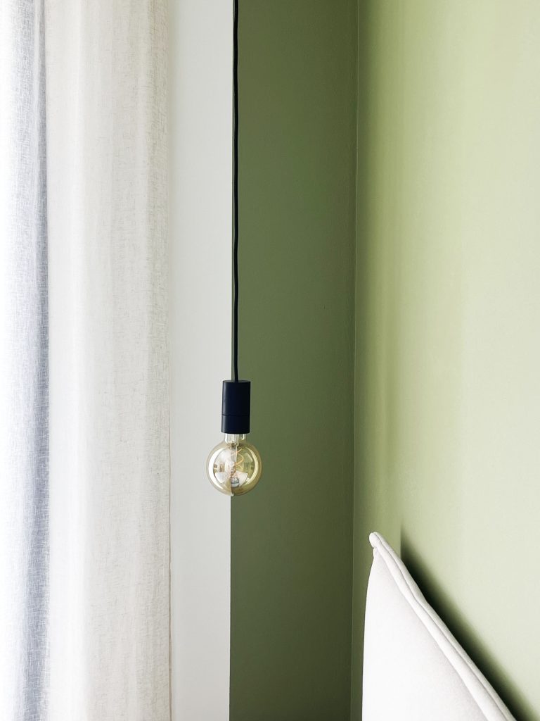 détail chambre parentale
