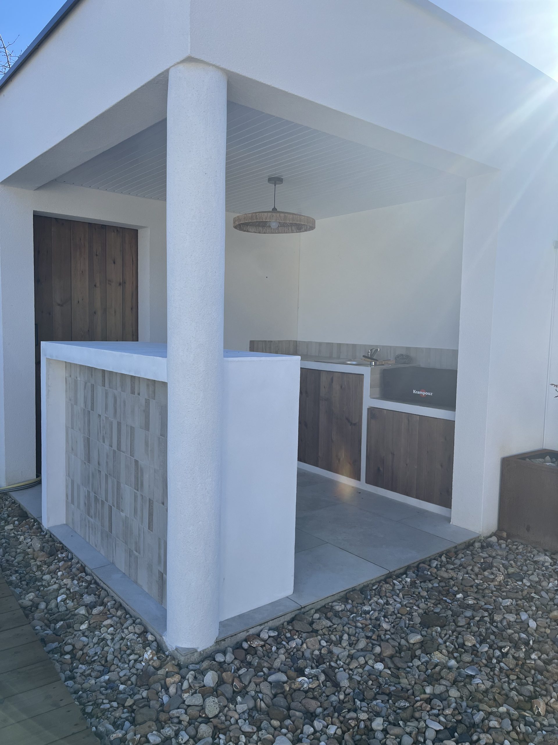 design d'extérieur - cuisine d'été